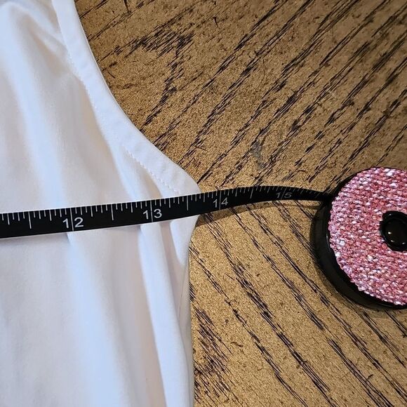 White Steve Madden turtleneck top size S high neck NWOT - Picture 4 of 7